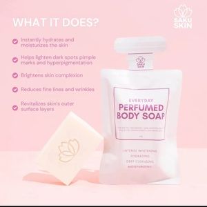 Saku Skin Everyday Perfumed Body Soap.